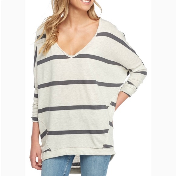 NWT We The Free People Upstate Striped Shirt - Picture 3 of 7